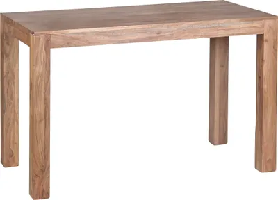 Produktbild von Stół jadalny z drewna akacjowego 120cm stół jadalny stół z drewna design stół kuchenny w stylu country ciemny brąz | Wohnling