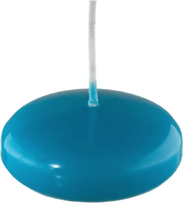 Produktbild von Schwimmkerzen Ocean Blau 26 x Ø 42 mm, 8 Stück