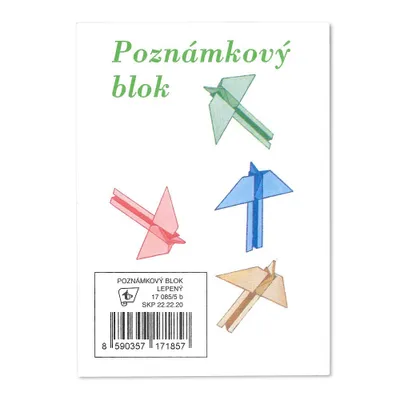 Obrázek produktu pro Poznámkový blok A7 čtvereček, 80l.