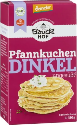 Produktbild von Dinkel Pfannkuchen - ungesüßt 180g 12er Pack