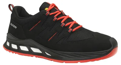 Produktbild von ELTEN Sicherheitsschuhe Maddox XXR Black-red Low ESD S3S für Damen & Herren, Sta