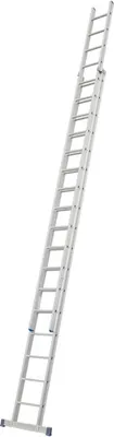 Produktbild von Goldpunkt Schiebeleiter 2-tlg. Mod. 200 - Sprossenanzahl: 2 x 17, Arbeitshöhe max: ca. 9,30 m