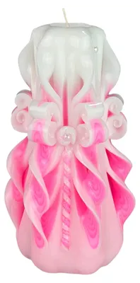 Zylindrische Designkerze Ø 25 x 18 cm, 66 Std. Brenndauer, geruchlos