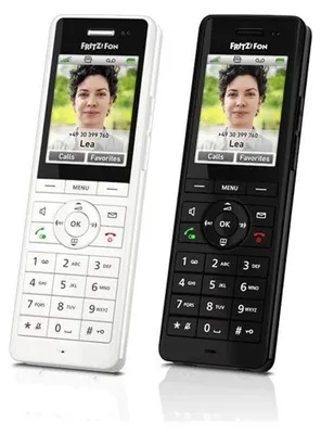 Immagine prodotto di AVM FRITZ!Fon X6 - Cornetta cordless - Segreteria telefonica - con radio Internet con ID chiamante - ECO