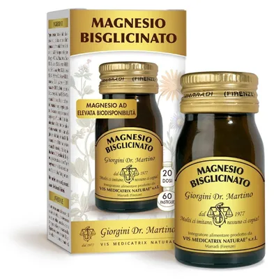 Immagine prodotto di Magnesio Bisglicinato 180 Pastiglie