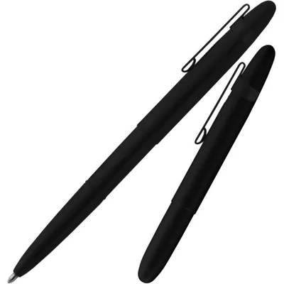 Zdjęcie produktu dla FisherSpacePen Bullet Space Pen, matowa czerń, czarny klips