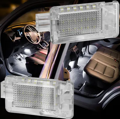 Produktbild von 2x Led Fussraumbeleuchtung für VOLVO XC70 BJ 08-11 | XC90 | BJ 03-14