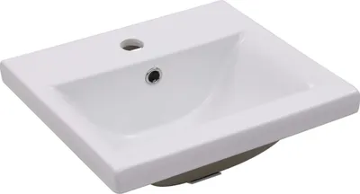 Produktbild von vidaXL Einbauwaschbecken 42x39x18 cm Keramik Weiß