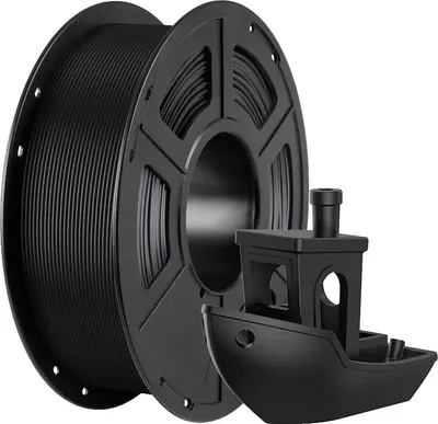 Zdjęcie produktu dla filament do drukarek 3D, średnica 1,75 mm, materiał o wysokiej precyzji, czarny, 3 kg
