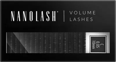 Zdjęcie produktu dla Nanolash Volume Lashes 0.05 C sztuczne rzęsy 10 mm