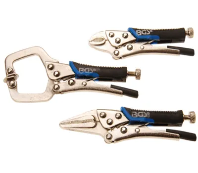 Immagine prodotto di BGS Set di pinze a serramanico 3 pezzi - 4499