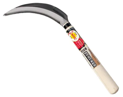 Image de Sécateur japonais à lame dentelée, 17 cm, idéal pour le jardinage et la récolte