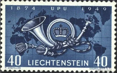 Produktbild von Briefmarken Liechtenstein 1949 Mi 277 (kompl.Ausg.) gestempelt UPU