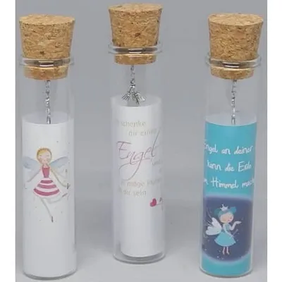 Produktbild von Geldgeschenkglas Schutzengel sort. 9543 11x2,5cm