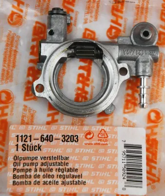 Produktbild von Stihl original verstellbare Ölpumpe 11216403203 für 024 ,026, MS 240 ,MS 260 C verstellbar