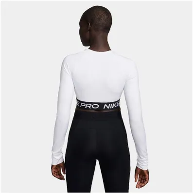 Produktbild von Nike PRO DF 365 CROP LS W WHITE M
