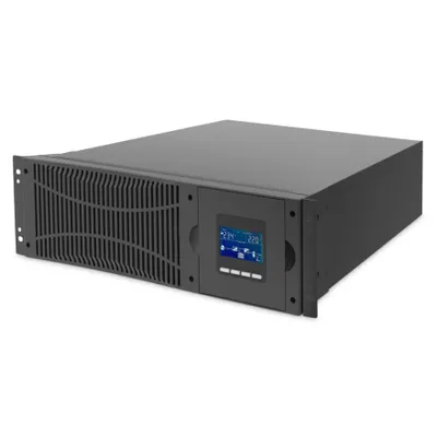 Produktbild von Digitus OnLine USV-System, 10 kVA/ 10 kW, Doppelwandler (Online), 6 kVA, 10000 W, Reiner Sinus, 120 V, 276 V