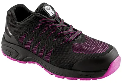 Zdjęcie produktu dla Damskie obuwie ochronne GirlStar 5180 Gr.39 czarny/różowy S1P SRC PES RUNNEX
