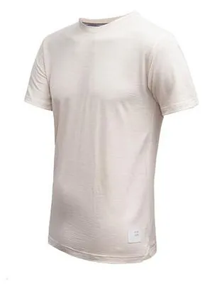Immagine prodotto di Maglietta Sensor Merino Lite uomo corta screziata beige Taglia XL 25100020-03