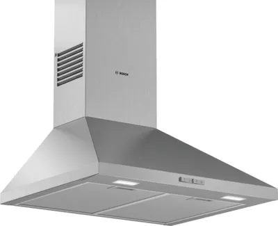 Zdjęcie produktu dla Maska wyciągowa Bosch 60 cm stal nierdzewna oświetlenie LED Seria 2 DWP64BC50