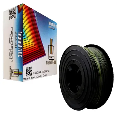 Produktbild von 3D-Druckerfilament PET-G 1,75 mm 1 kg Spule (Camouflage)