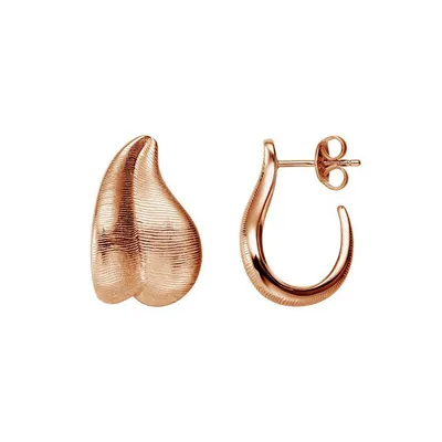 Produktbild von Xenox Damen Ohrstecker Leaf Sterling Silber 925 in Rosé - XS1889R