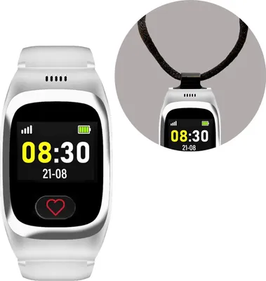 Produktbild von James B8 Senioren Smartwatch GPS Notruf & Telefonfunktion + Anhänger