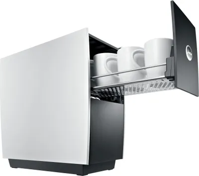 Produktbild von Jura Tassenwärmer 72229 mit konstanter 55°C Temperatur, Edelstahl-Optik