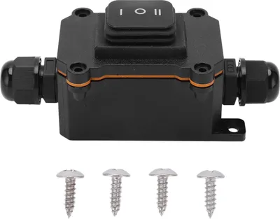 Obrázok produktu pre 3-polohový kolískový vypínač 12V 16A IP68 vodotesný univerzálny pre auto loď RV