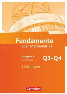 Obrázok produktu pre Fundamente der Mathematik 12. Schuljahr. Grundkurs - Lösungen zum Schülerbuch