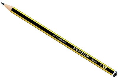 Zdjęcie produktu dla Staedtler Noris, B, Czarny, Żółty, PEFC, 2 mm, 12 szt., Niemcy