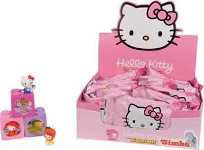 Produktbild von Simba Hello Kitty Cubolotti Figur für Kinder, Sammler und Liebhaber der Kultfigur