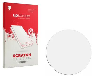 Produktbild von upscreen Schutzfolie für Kreisrunde Displays (ø: 38.5 mm) Displayschutz Displayschutzfolie Folie Klar Transparent