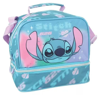 Immagine prodotto di Borsa termica Disney Lilo & Stitch "Brush It Out" da 21 cm