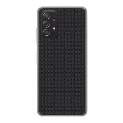 Produktbild von MuchoWow® Handyhülle Schutzhülle Hülle für Samsung galaxy a73 Bild - Schwarz Silikon Softcase Handy Hülle - Handyhülle