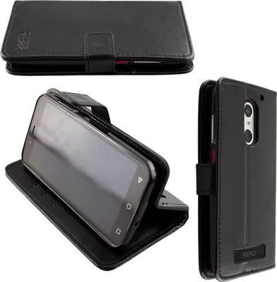 Image de caseroxx Etui style livre pour PEAQ PSP 400 noir