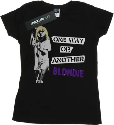Produktbild von Blondie - "One Way Or Another" T-Shirt für Damen BI19735 (XL) (Schwarz)