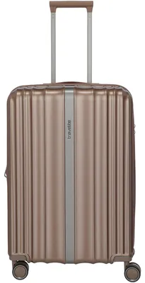 Produktbild von travelite Paros 4W Trolley Cappuccino altrosa 65cm