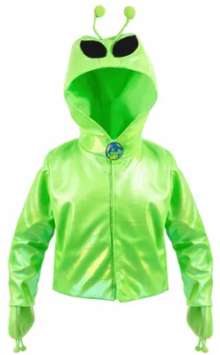 Produktbild von Kostüm Jacke Alien Tiny - Grün | by Great Pretenders
