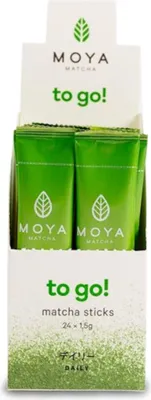 HERBATA ZIELONA MATCHA JAPOŃSKA W SASZETKACH BIO (24 x 1,5 g) 36 g - MOYA MATCHA