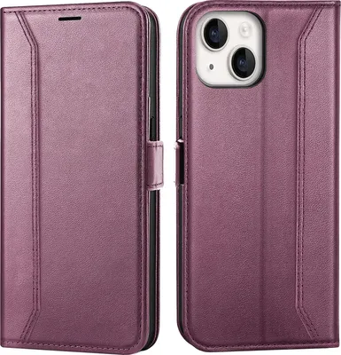 Zdjęcie produktu dla Etui na telefon komórkowy iPhone 14 etui z klapką składane etui ochronne, blackberry