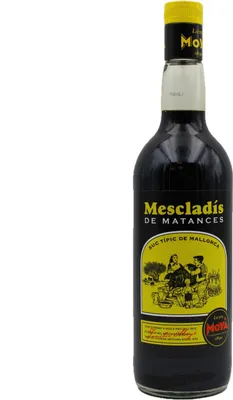 Produktbild von Moya Mescladis de Matances Kräuterlikör mit Anis, aus Mallorca  1Liter