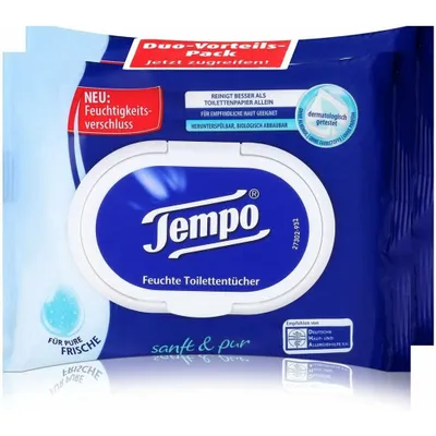 Produktbild von Tempo Feuchtes Toilettenpapier frisch 1-lagig