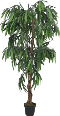 Obrázek produktu pro vidaXL Mango Tree Artificial 900 Leaves 180 cm Green