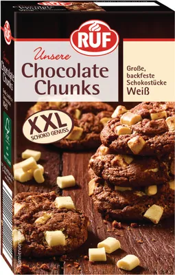 Produktbild von RUF Chocolate Chunks Weiß