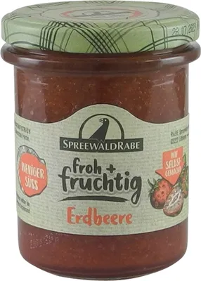 Produktbild von Erdbeere Fruchtaufstrich von Spreewald-Rabe (210 g)