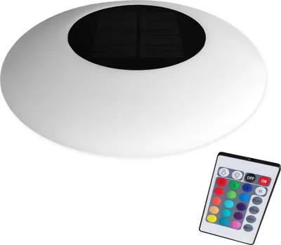 Produktbild von LED Solar Poollicht Schwimmleuchte, 16 Farben, RGB, wasserdicht