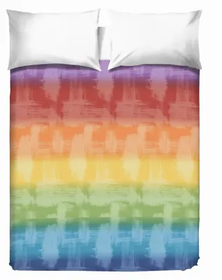 Productafbeelding van Elzusha - Bedspreid voor Tweepersoonsbed 260 x 280 cm in Regenboogpatroon