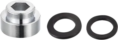 Productafbeelding van Kraan adapter 3-4 inch binnendraad op 22 mm x 6 mm buitendraad messing tap beluchter aansluiting voor keuken badkamer