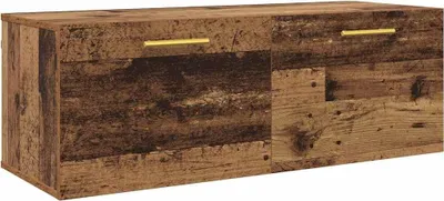 Obrázok produktu pre Nástenná skrinka Nástenný Staré drevo 100 x 36.5 x 35 cm